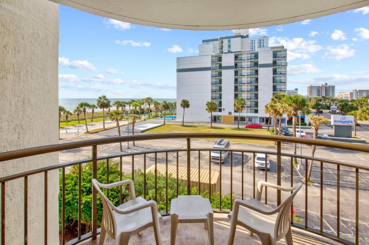 Location!!! Oceanfront Condo At Meridian Plaza Myrtle Beach Kültér fotó