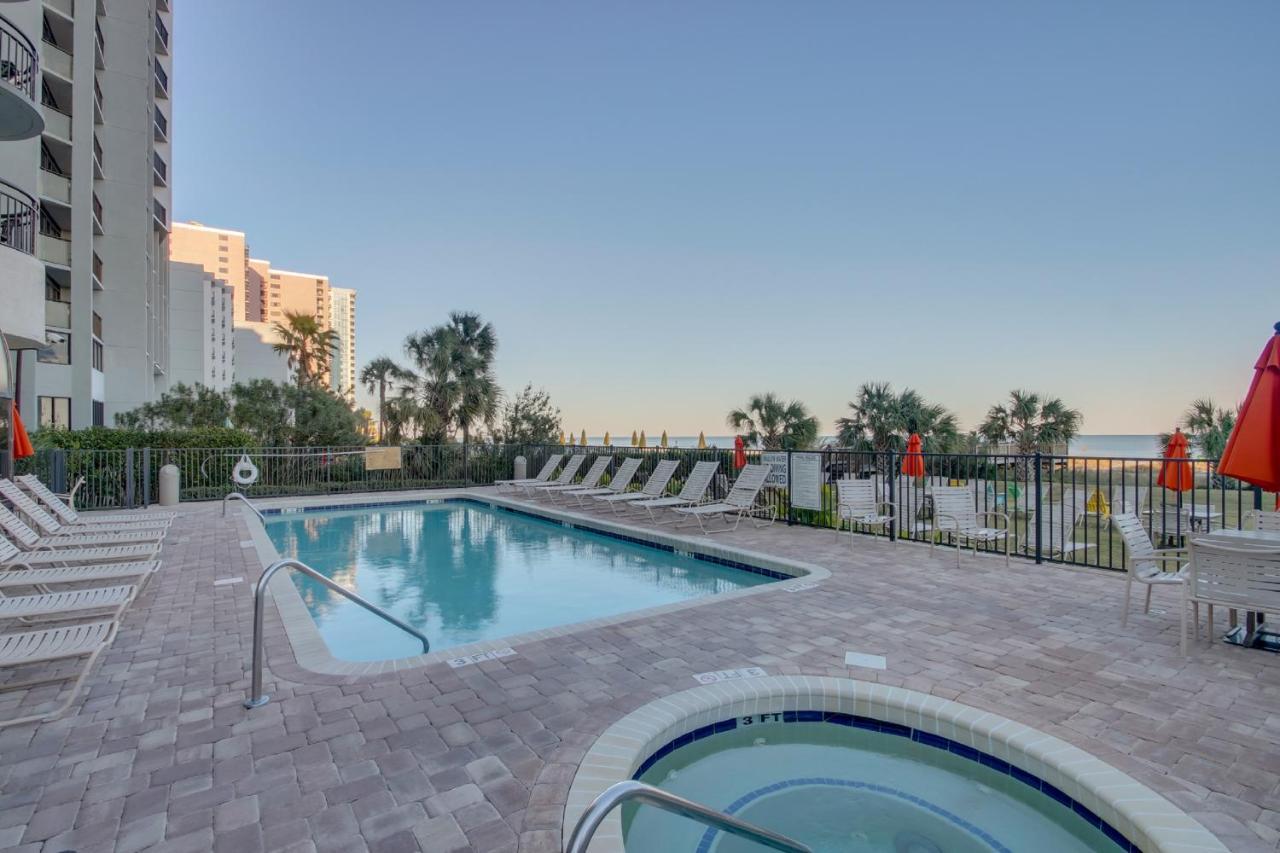 Location!!! Oceanfront Condo At Meridian Plaza Myrtle Beach Kültér fotó