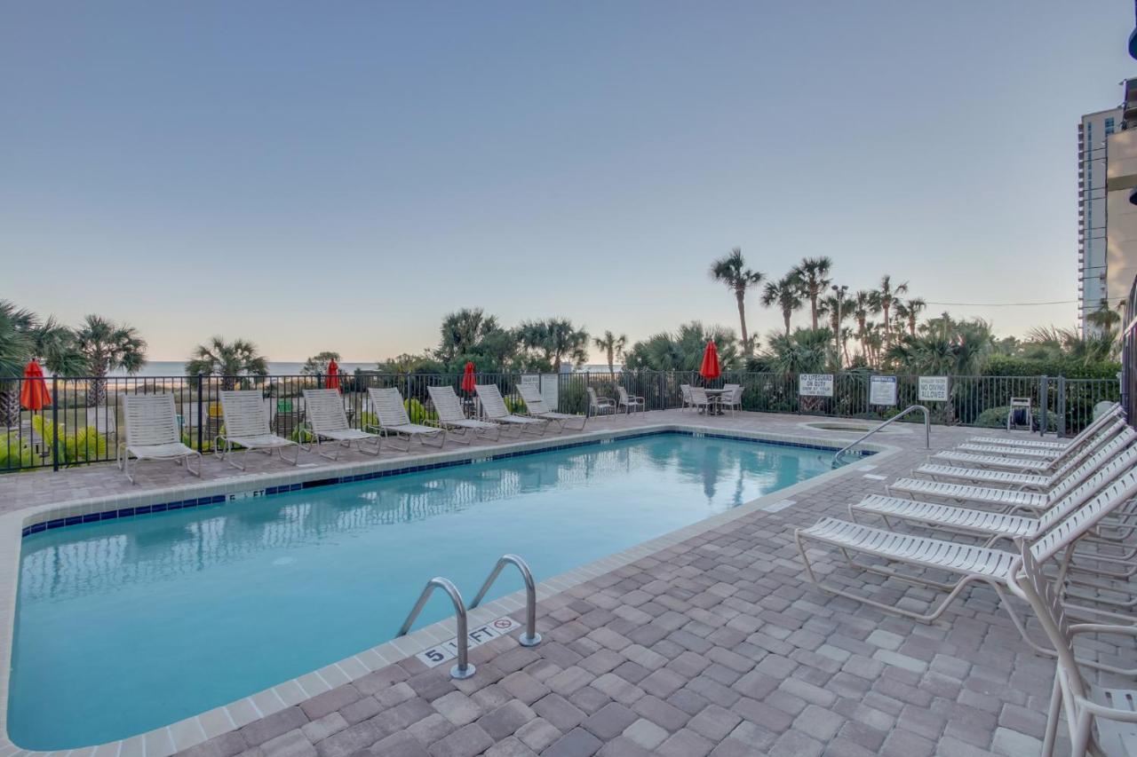 Location!!! Oceanfront Condo At Meridian Plaza Myrtle Beach Kültér fotó